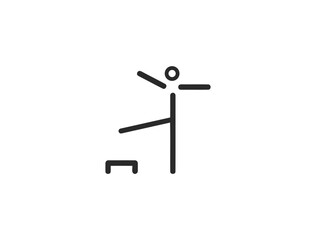 Sport and Fitness set of web icons in line style. Gym and fitness icons for web and mobile app. Healthy lifestyle, exercise, diet, nutrition, weight training, body care, workout.