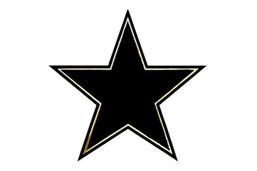 Shiny 3D silver star isolated on a white background, a perfect symbol for holiday celebration, Christmas decoration, or a bright award design element