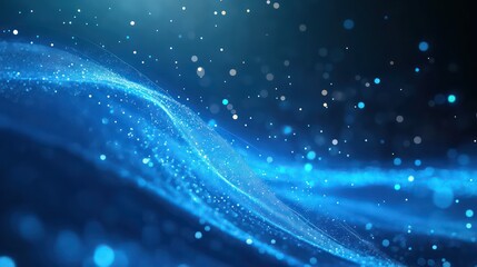 Obraz premium Animated global finance data with stock trends on blue background