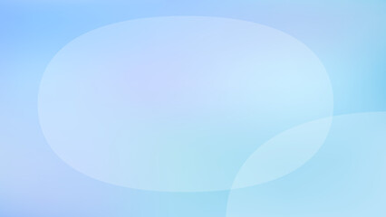 水色の水彩系グラデーションフレーム