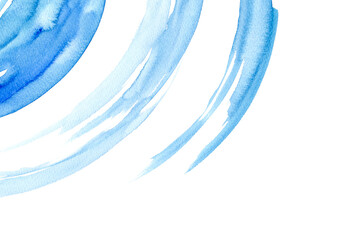 水彩の手描き素材。