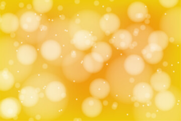 Obraz premium Bright and cheerful abstract background with soft yellow bokeh lights, Ideal for festive, summer or celebratory designs
