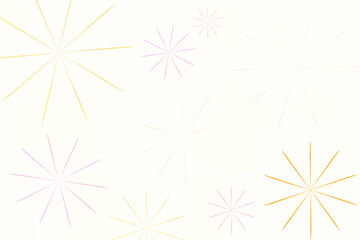 花火や花柄イメージの背景イラスト　和風イメージ