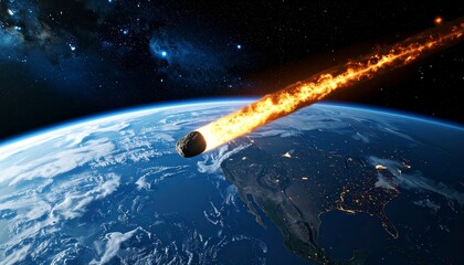 Asteroid hurtling towards Earth