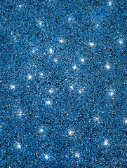 Obraz premium Sparkling Blue Glitter Background for Eye-Catching Digital Designs. High-Resolution Wallpaper and Screensaver for Phones, Tablets, Laptops, and Creative Marketing Projects