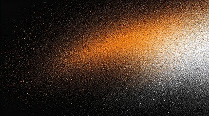 Abstract spray paint art with gradient colors on a dark background effect