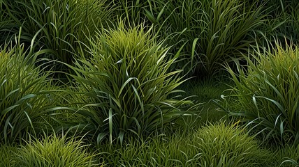 Lush Vibrant Green Grass – Photorealistic Detailed Natural Verdant Scene V3