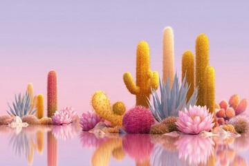 Mirror Cactus world 