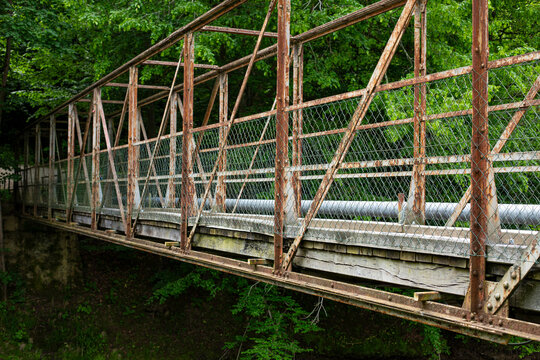 Alte Metallbr&uuml;cke