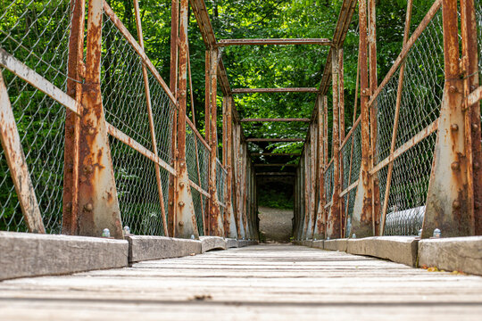 Alte Metallbr&uuml;cke