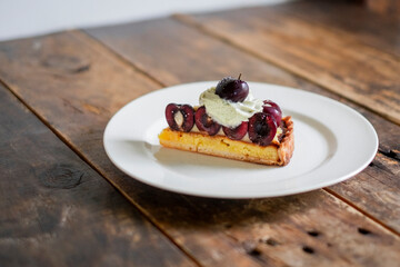 チェリーのタルト