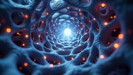 Blue Vortex Fantasy Space
