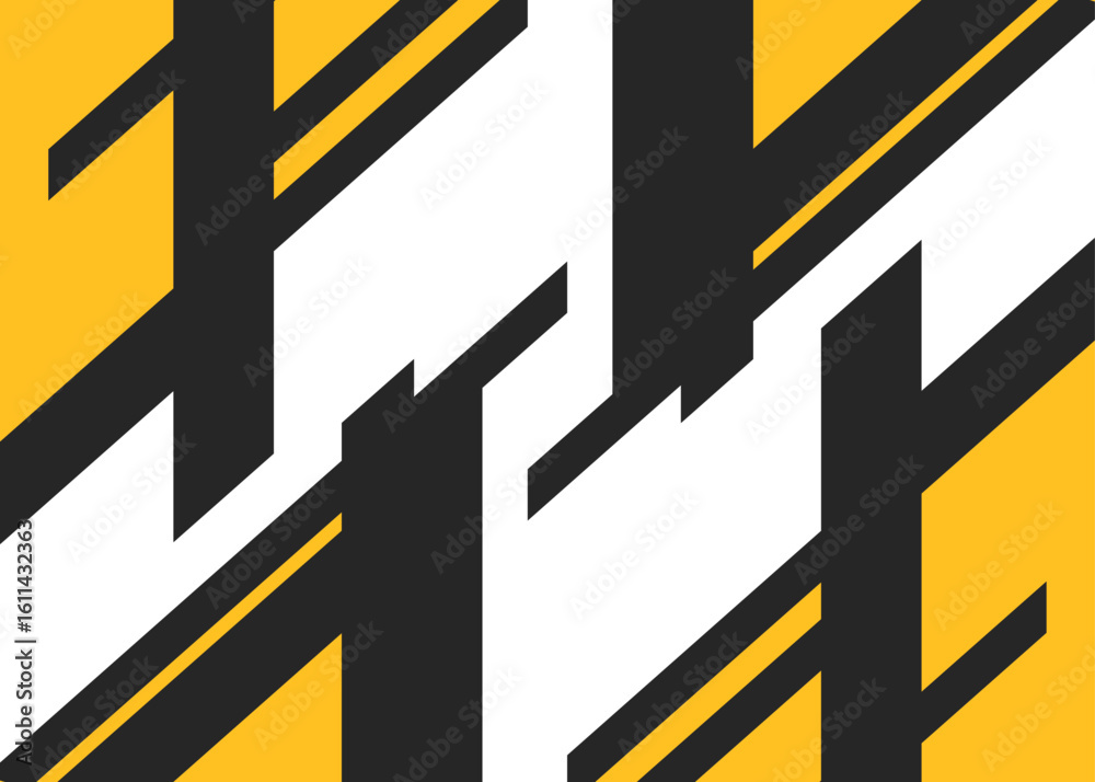 Poster abstract background with some colorful geometric lines and with some copy space area