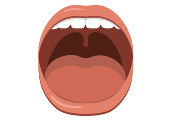 Clean Mouth Interior Illustration
A simple illustration of a clean mouth interior. It represents a healthy and hygienic state with no germs or dirt.