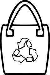 illustration of a bag