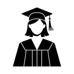 graduate student with diploma