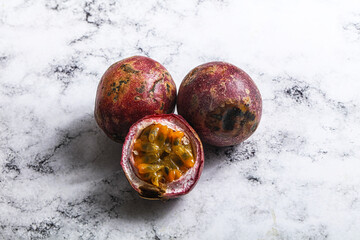 Tropical exotic Maracuya Passion fruit