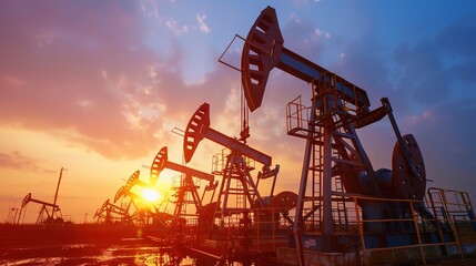 Modern technological - sense oilfield base oil pump images: A Visual Showcase of Cutting - edge Oilfield Technology