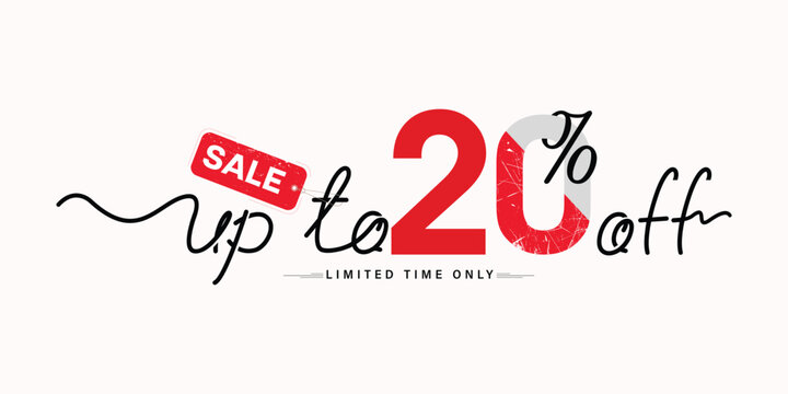 Sale up to 20% Off