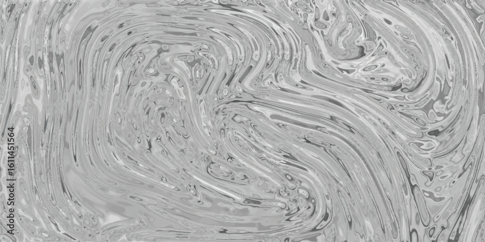 Aufkleber abstract swirling texture in grayscale with fluid lines and gradients depicting depth and movement f