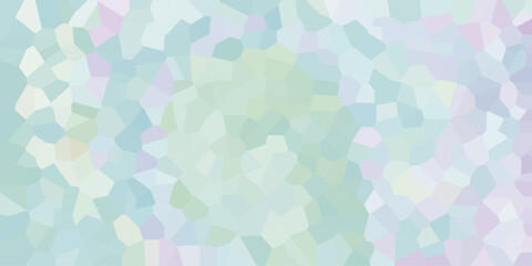 Pastel mosaic texture illustration featuring soft blue green and lavender hues evoking a tranquil and serene composition ideal for various design projects