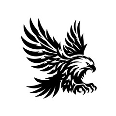 eagle tattoo vector