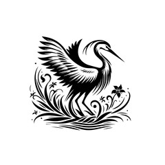 Obraz premium vector illustration of an eagle