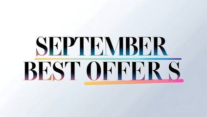 September best offers display.