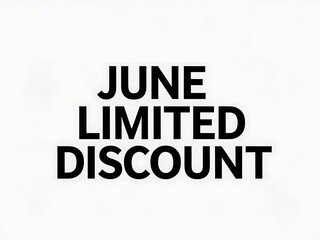 June Limited Discount Offer