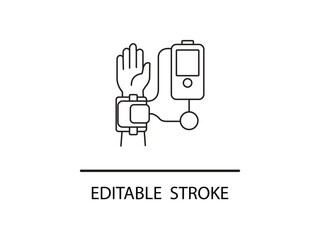 Monitor your health with this blood pressure device, easily tracking vital signs for proactive wellness and peace of mind at home.