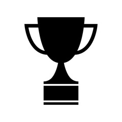 flat vector isolated trophy icon