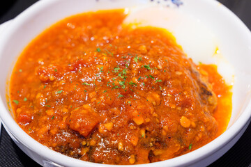 松屋のうまトマハンバーグ