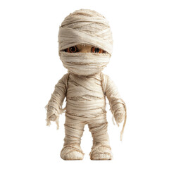 Halloween decor action mummy doll home toy photography indoor close-up spooky aesthetic