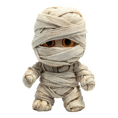 Mummy plush toy home toy photography indoor close-up cute character design for kids