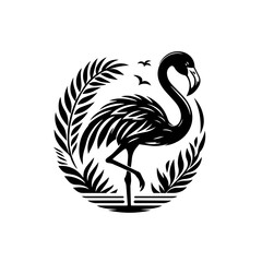 Fototapeta premium swan vector illustration