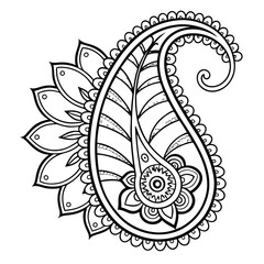 Black Medallion Design