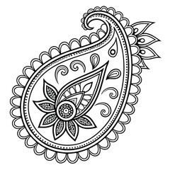 Black Medallion Design