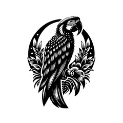 Fototapeta premium eagle owl vector illustration