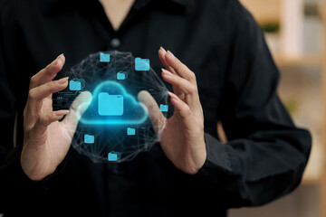 Cloud Storage Interface with Folder Data Network