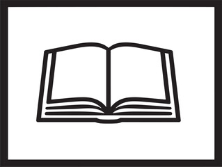 Stylish flat record icon in line format