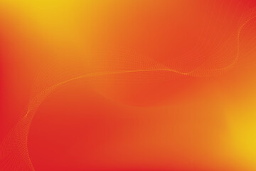 Abstract orange gradient banner.