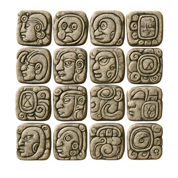 Mysterious Mayan glyphs offering insight into ancient civilization and cultural heritage