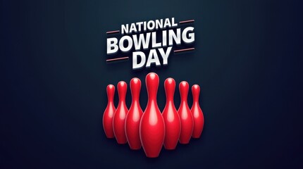 Celebrating national bowling day fun bowling activities community centers digital graphic indoor close-up sports culture