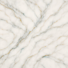 Fototapeta premium Elegant Smooth White Marble Texture with Gold Veins Detailed Surface