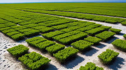 Transfer cells under salinity stress in coastal plants