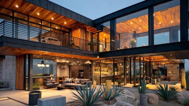 Modern Desert House Architectural marvel