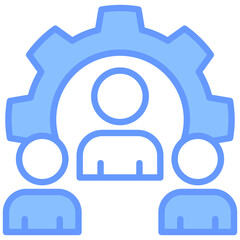 Obraz premium Human Resources Icon