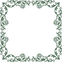 Beautiful flower art and mandala vector design