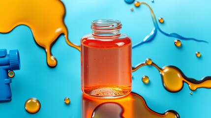 Phasen einer Emulsion