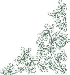 Beautiful flower art and mandala vector design